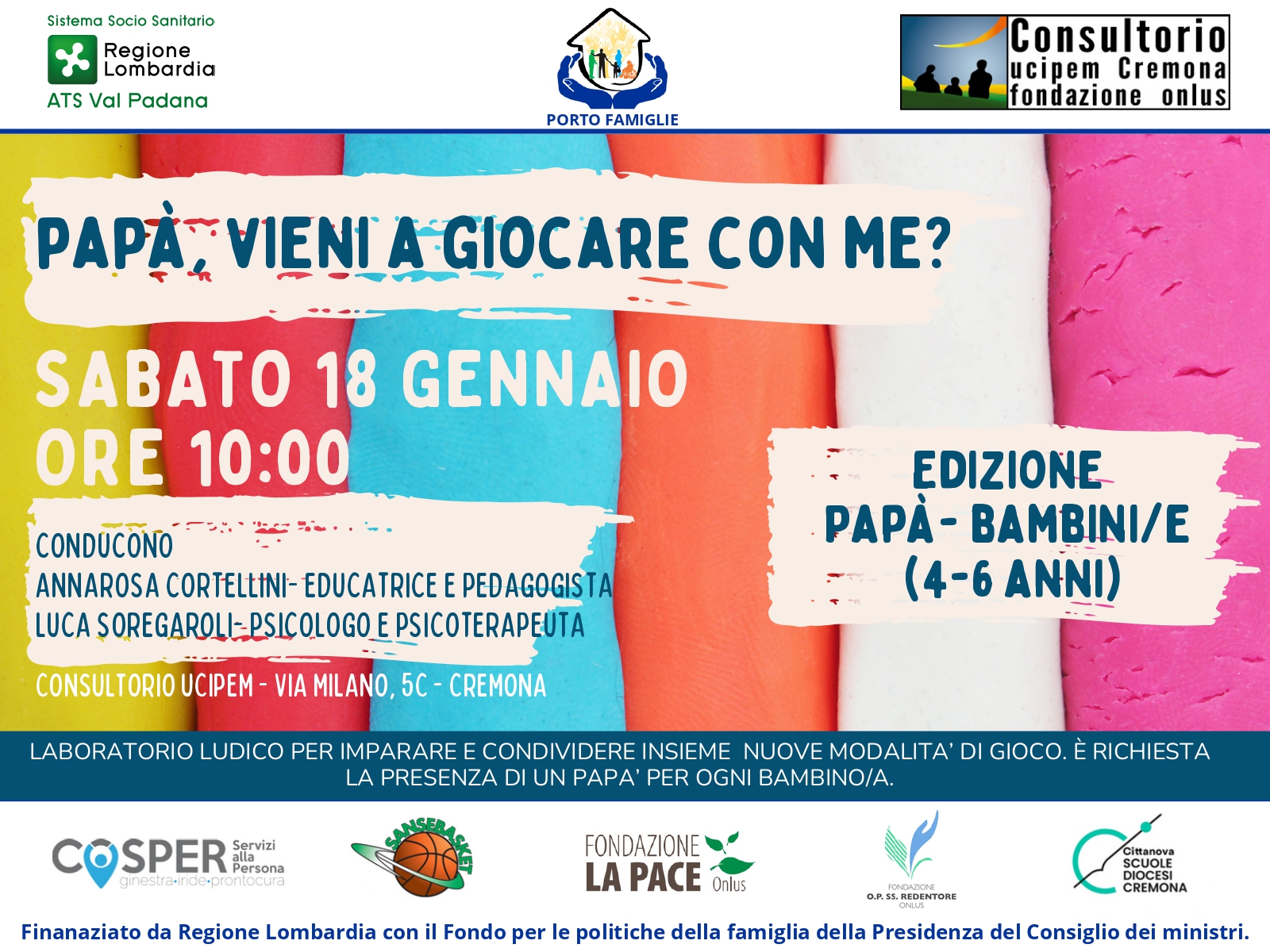 Papà vieni a giocare con me?