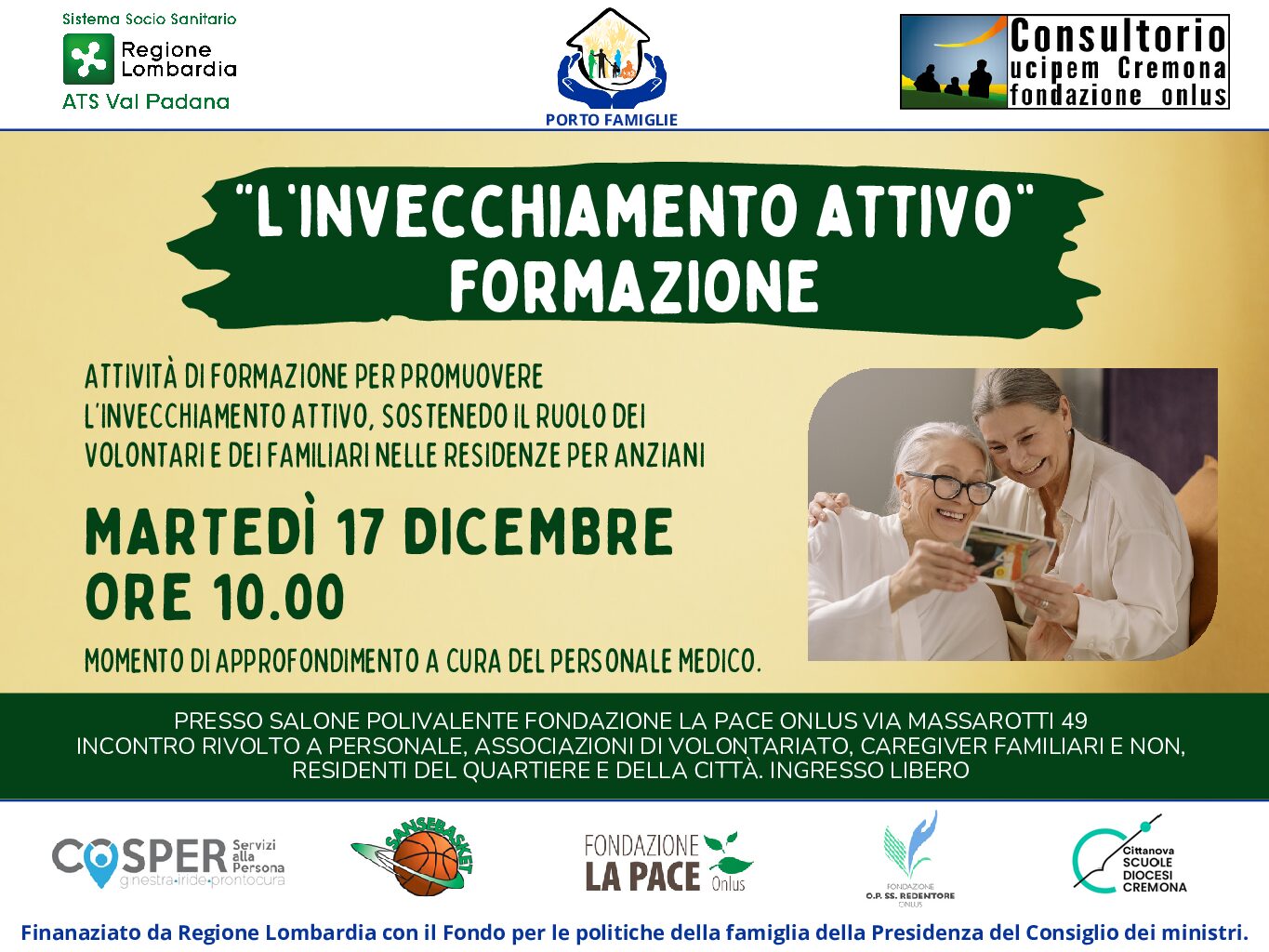 L’invecchiamento attivo