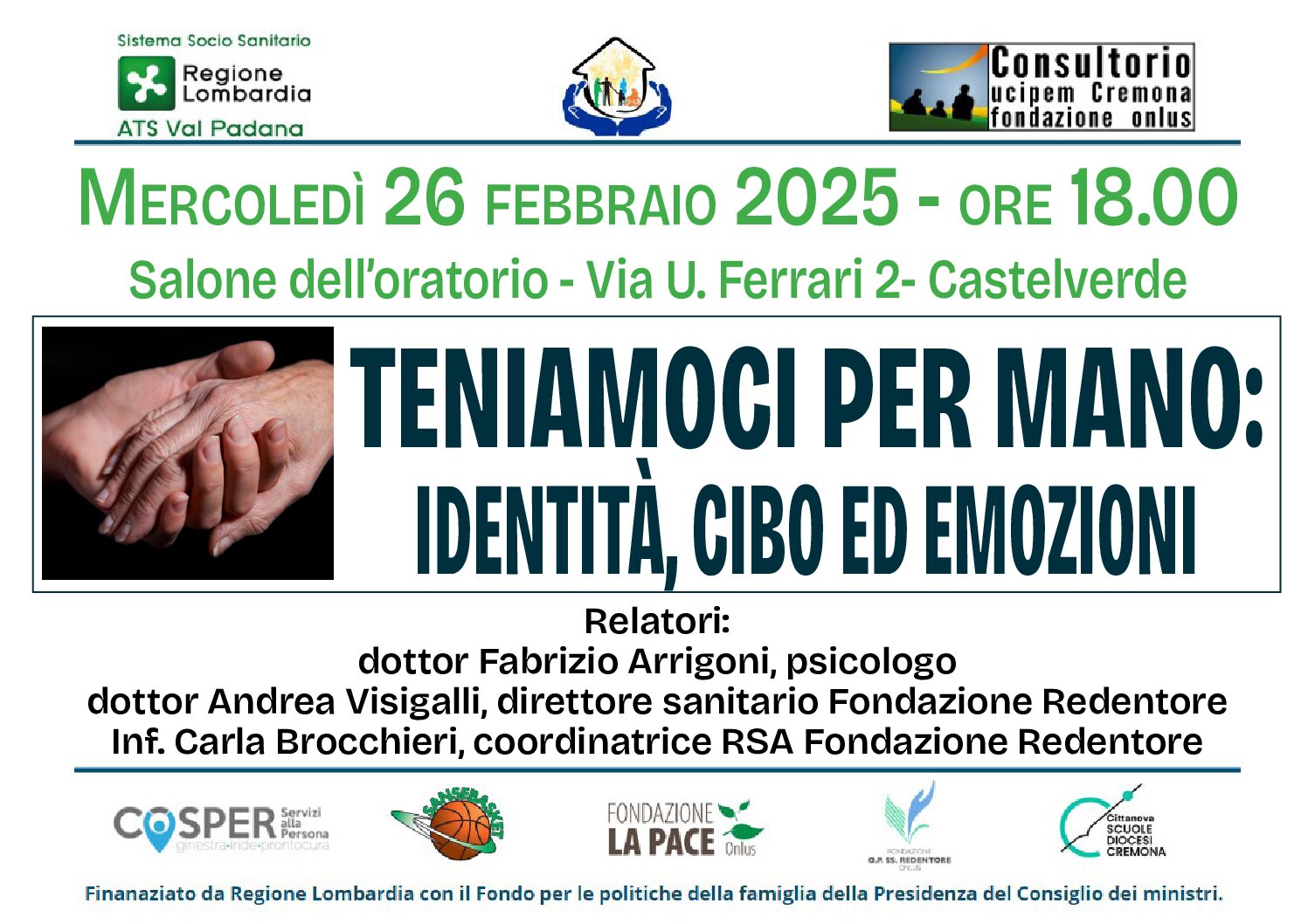 IDENTITA’, CIBO ED EMOZIONI