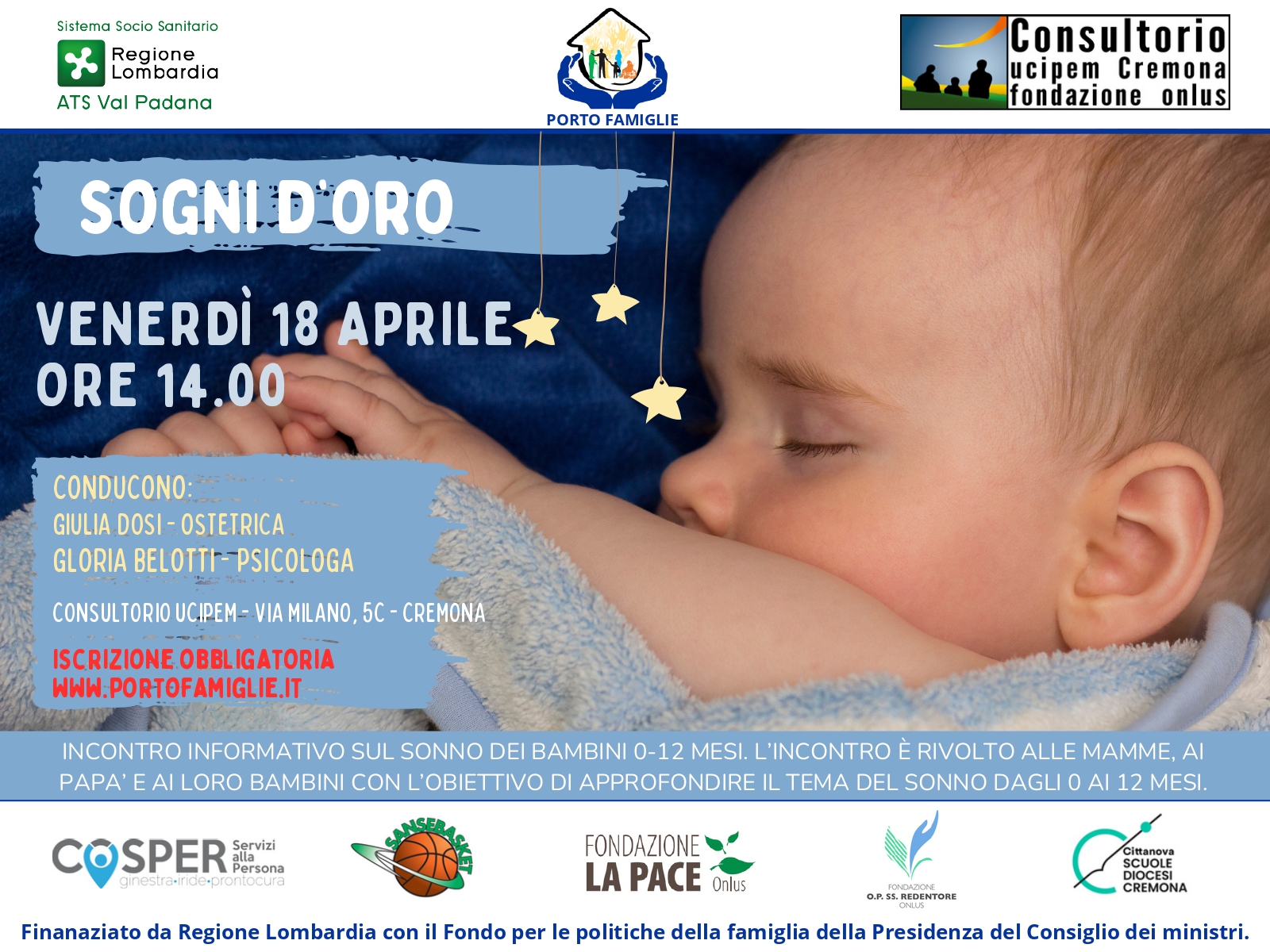 SOGNI D’ORO – 18 aprile