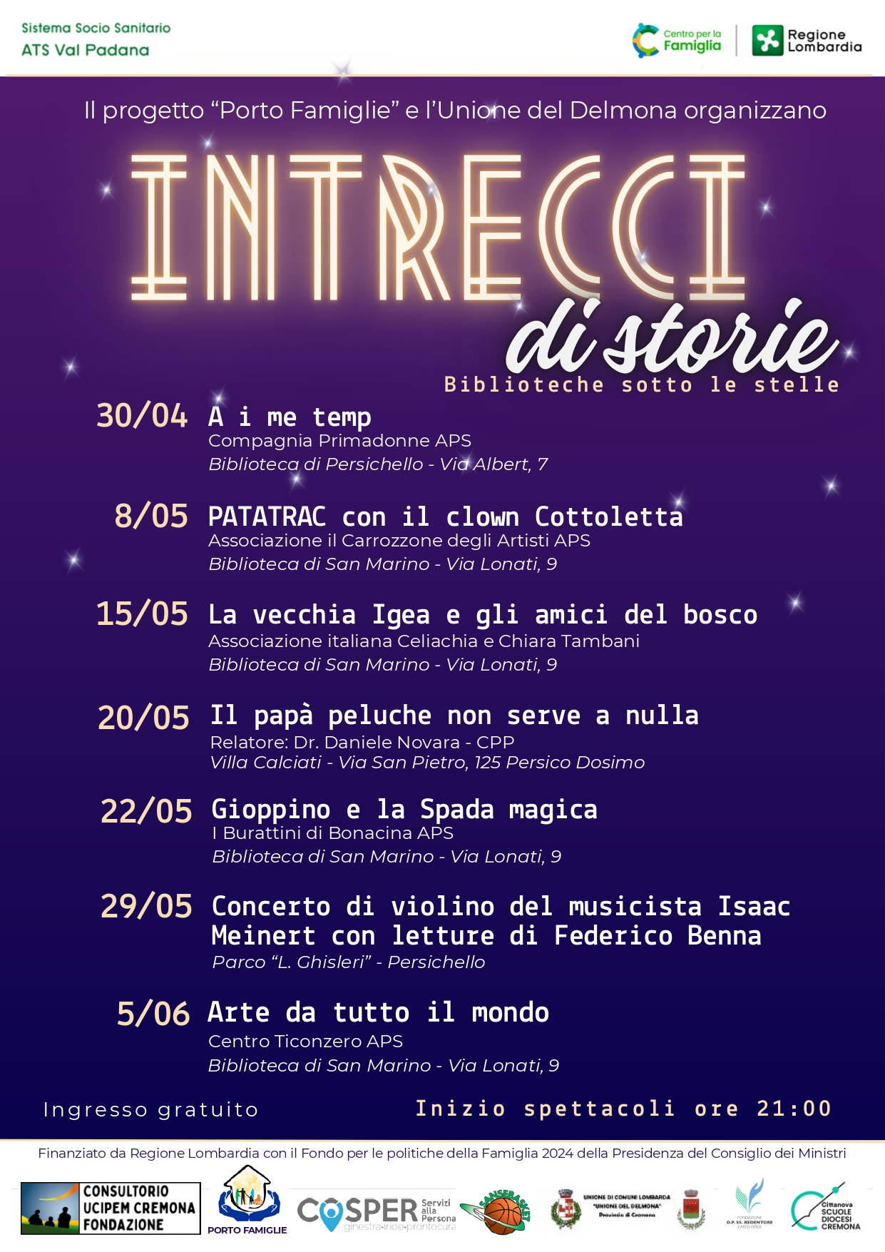 INTRECCI DI STORIE