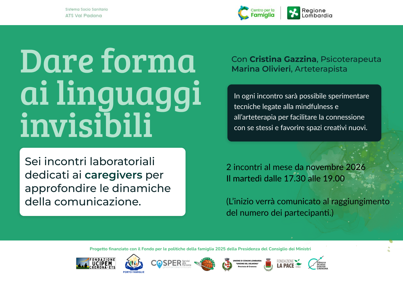 Dare forma ai linguaggi invisibili